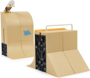 Tech Deck X-Connect - Danny Way Mega Half Pipe - Aanpasbare Ramp Set met PlanB Fingerboard - Afbeelding 6