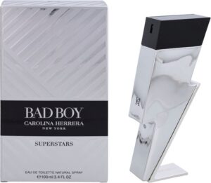 Carolina Herrera Bad Boy Superstars - 100 ml - eau de toilette spray - herenparfum - Afbeelding 2