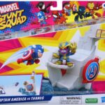 Marvel Stunt Squad -Captain America vs Thanos- Hasbro