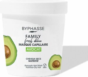 Nourishing Hair Mask Byphasse Family Fresh Delice Dry Hair Avocado (250 ml) - Afbeelding 3