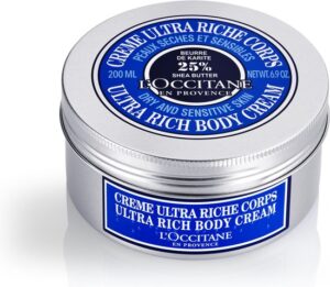 Shea Butter 25% Ultra Rich Body Cream Dry And Sensitive Skin 200 Ml By L'occitane 200ml