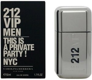 Carolina Herrera 212 VIP Men - 50 ml - eau de toilette spray - herenparfum - Afbeelding 2