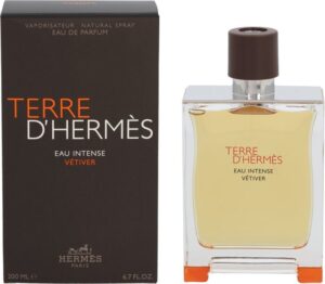 Hermes Terre D'Hermes Eau Intense Vetiver pray Eau de Parfum Spray 200 ml - Afbeelding 2