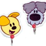 Woezel & Pip Muurhaken / Ophanghaken - Leuke en praktische toevoeging aan elke kinderkamer - 2 Stuks
