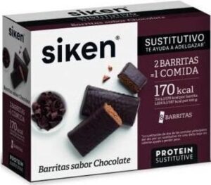 Siken Sustitutivo Barrita Chocolate 8 Uds