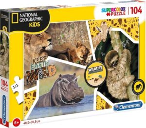 Clementoni Legpuzzel National Geographic Wildlife 104 Stukjes