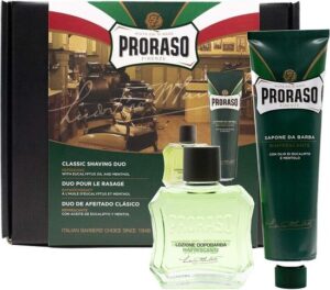 Shaving Set Proraso Afeitado Clásico Rinfrescante Lote Refreshing 2 Pieces - Afbeelding 2