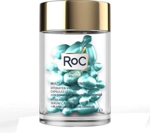Hydrate + Plump Capsules Serum With Hyaluronic Acid 30 U By Roc 30 Pcs