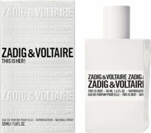 Zadig & Voltaire This Is Her! 50 ml Eau de Parfum - Damesparfum - Afbeelding 2