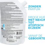 La Roche-Posay Lipikar Syndet AP+ reiniging - navulverpakking - Douchemiddel - voor een gevoelige en droge huid - 400ml