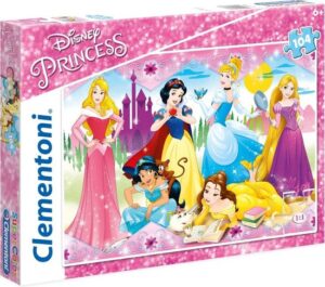 Clementoni Legpuzzel - Supercolor Puzzel Collectie - Disney Princesses - 104 stukjes, puzzel kinderen - Afbeelding 4