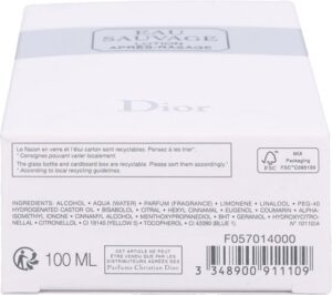Dior Eau Sauvage After Shave Lotion 100ml - Afbeelding 2