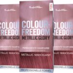 Knight & Wilson Colour Freedom Permanente Haarverf - Metallic Mahonie - Voordeelbundel - 3 Stuks