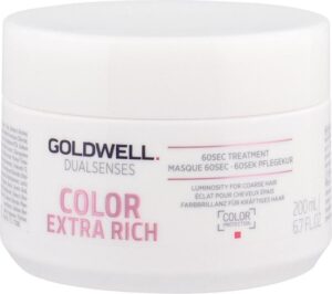 Goldwell Dualsenses Color Extra Rich 60sec Treatment - 200 ml - Haarmasker - Afbeelding 2