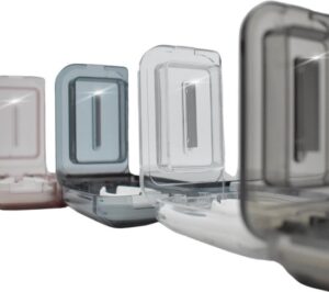 Pillensnijder | Pillenslijter en Pillenhouder van Snij&Slik â€“ Innovatief 2-in-1 Ontwerp en een Slimme Oplossing Door zijn Gebruiksgemak | Veiligheid | Duurzaam en Compact | Formaat van 11,9 x 6,3 x 1,8 cm | Blauw | - Afbeelding 24