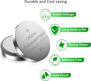 Maxenza CR2016 - 3V Lithium Knoopcel - 25 Batterijen - Afbeelding 3