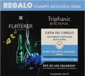 Rene Furterer Triphasic Reaccional Ritual Anticaída Lote 12 Pcs - Afbeelding 2