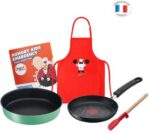 CHEFCLUB BY TEFAL E5119002 Noodgevallen hongerige kinderen: Pannenkoekenpan, Mossel, Mini-spatel, Kookschort, receptenboekje. - Afbeelding 2