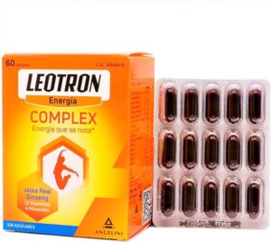 Voedingssupplement Leotron Koninginnengelei Ginseng 60 Stuks
