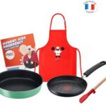 CHEFCLUB BY TEFAL E5119002 Noodgevallen hongerige kinderen: Pannenkoekenpan, Mossel, Mini-spatel, Kookschort, receptenboekje.