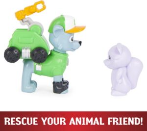 PAW Patrol Big Truck Pups - Rocky-actiefiguur met reddingsdrone - Speelfigurenset - Afbeelding 7