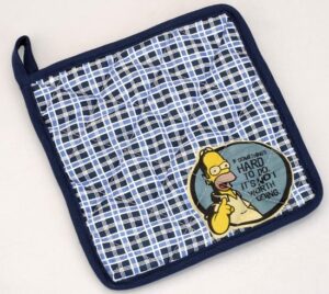 Pannenlap 14cm "The Simpsons"