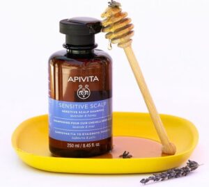 Shampoo Apivita Honing Lavendel Verzachtend (250 ml) - Afbeelding 3