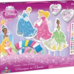 Disney Princess Mozaïeken & Juwelen Plakken Op nummering Hobbypakket - 4+