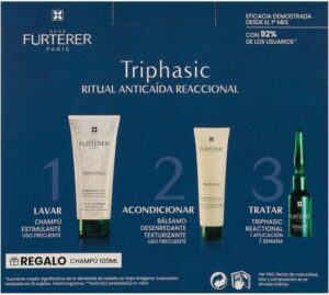 Rene Furterer Triphasic Reaccional Ritual Anticaída Lote 12 Pcs - Afbeelding 3