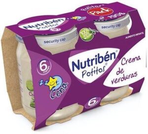 Nutriben Nutriba(c)n Potito Cena Bipack Crema De Verduras 2x 190g