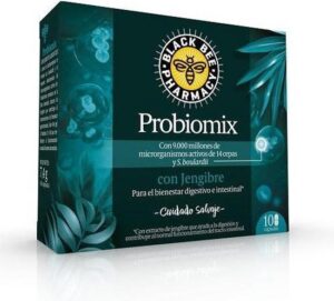 Black Bee Probiomix Con Jengibre 10 Cápsulas