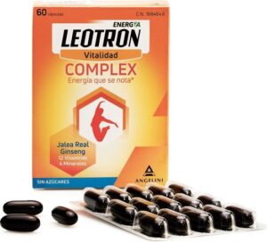 Voedingssupplement Leotron Koninginnengelei Ginseng 60 Stuks - Afbeelding 2