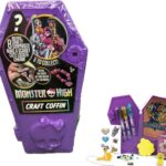 Monster High knutsel kist - 1 exemplaar - Stickers - Glitters - Pennen - Stempel - Voor onderweg - Vakantie tip