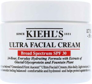 Kiehls - Ultra Facial Cream SPF 30 - Lehký hydratační krém s ochranným faktorem
