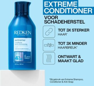 Redken Extreme Conditioner – Herstelt beschadigd haar en voorkomt haarbreuk – 300 ml - Afbeelding 2