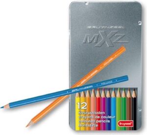 Bruynzeel mXz blik 12 kleurpotloden