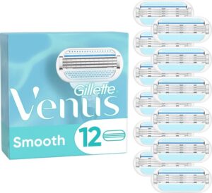 Gillette Venus Smooth Scheermesjes Voor Vrouwen - 12 Navulmesjes - Afbeelding 2