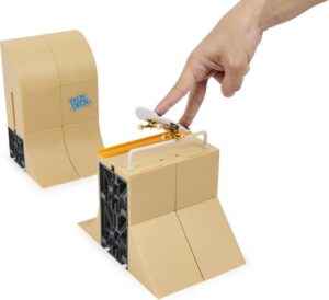 Tech Deck X-Connect - Danny Way Mega Half Pipe - Aanpasbare Ramp Set met PlanB Fingerboard - Afbeelding 11