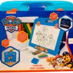 PAW Patrol Draagbare Teken- en Schilderezel Set - Ideaal voor Creatieve Kinderen, 3 jaar en ouder