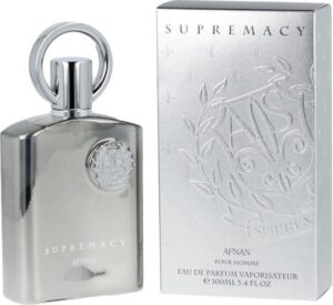 Afnan Supremacy Silver Eau de Parfum (100ml) Aftershave Perfume Spray for Men - Woody Floral and Musky Scent - Modern Fragrance Suitable for Any Occasions, EDP - Afbeelding 2