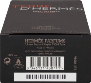Hermes Terre d'Hermès Eau Intense Vétiver 100 ml - Eau de Parfum - Herenparfum - Afbeelding 2