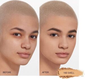 Shiseido Foundation Base Make up Synchro Skin Self Refreshing Custom Finish Powder Foundation 160 Shell - Afbeelding 4