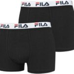 Fila Boxershorts  Men  2 pack zwart maat M