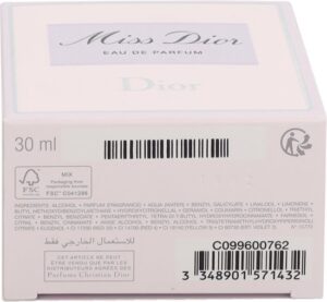 Dior Miss Dior 30 ml Eau de Parfum - Damesparfum - Afbeelding 4