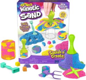 Kinetic Sand - Speelzand - Squish NÃƒÆ’Ã‚Â¢ÃƒÂ¢Ã¢â‚¬Å¡Ã‚Â¬ÃƒÂ¢Ã¢â‚¬Å¾Ã‚Â¢ Create - 3 Kleuren - 382g - Sensorisch Speelgoed - Afbeelding 9