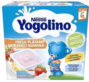 Nestle Nestlé Yogolino Fresa y Plátano 6m 4x 100g