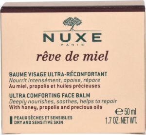 Nuxe Rêve De Miel Ultra Comfortable Face Balm Dry and Sensitive Skin 50ml - Afbeelding 2