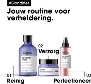 Blondifier Gloss Professional Shampoo By L'oreal 300 Ml - Afbeelding 4