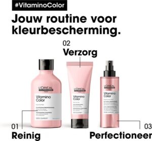 L’Oréal Professionnel Vitamino Color Conditioner – Kleurbeschermende conditioner – Serie Expert – 200 ml - Afbeelding 3