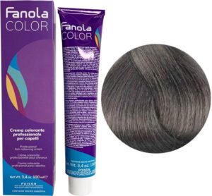 Fanola Haarverf Professional Colouring Cream 9.11 Very Light Blonde Intense Ash - Afbeelding 2